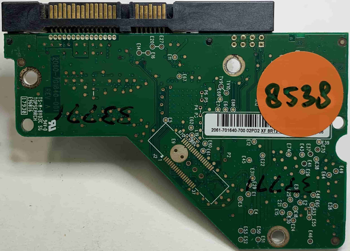 Western Digital WD15EADS-00P8B0 2060-701640-001 REV A  PCB for Sale