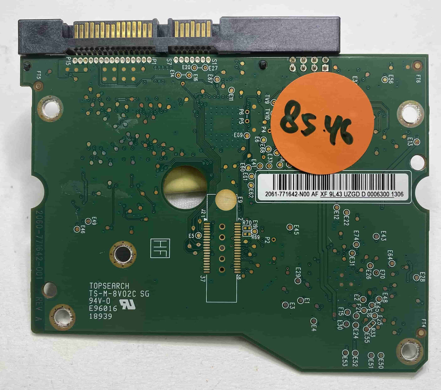 Western Digital WD15EADS-00R6B0 2060-771642-001 REV A  PCB for Sale