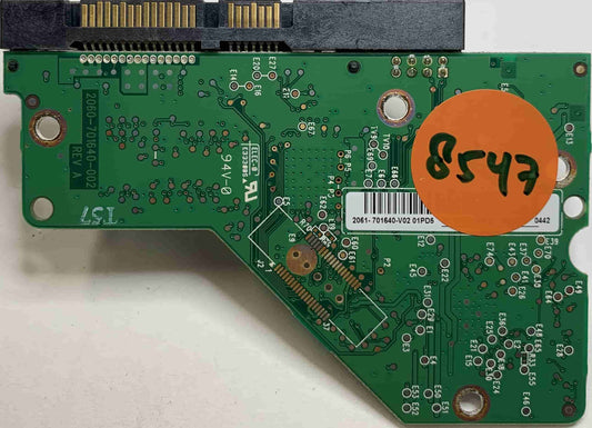 Western Digital WD5000AAKS-00UU3A0 2060-701640-002 REV A  PCB for Sale