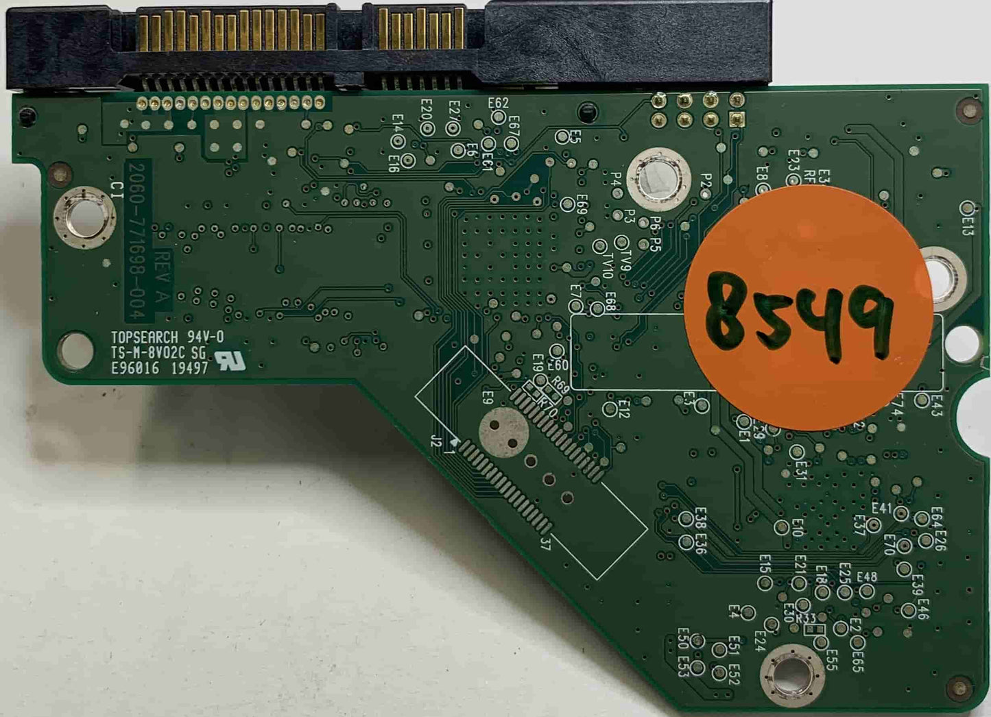 Western Digital WD20EARX-00PASB0 2060-771698-004 REV A  PCB for Sale