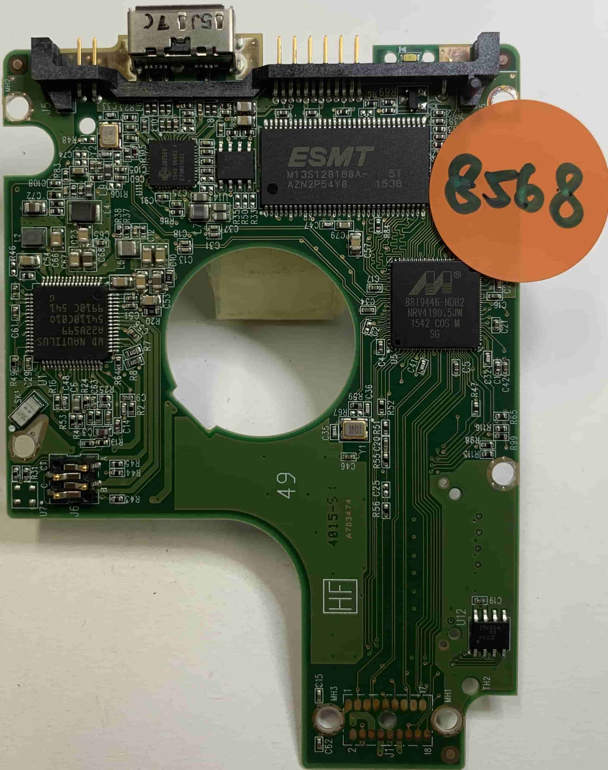 Western Digital WD20NMVW-11EDZS2 2060-771961-001 REV B  PCB for Sale