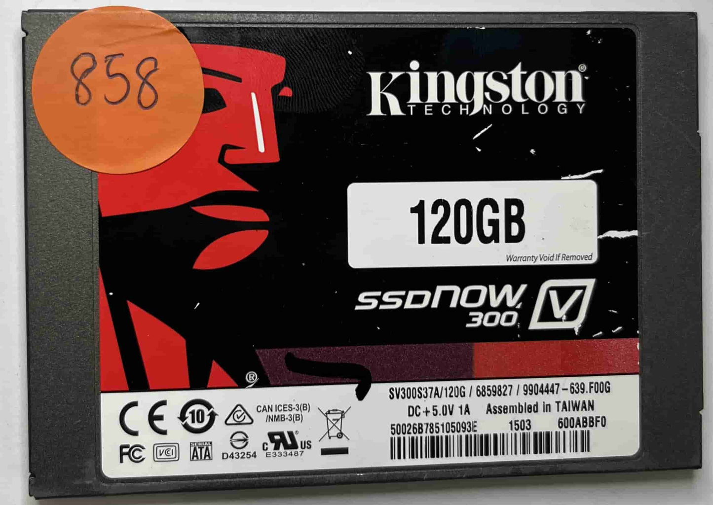 KINGSTON SV300S37A120G (858) SSD for Sale