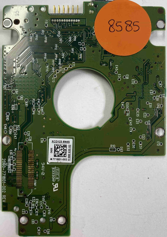 Western Digital WD10JMVW-11S5XS0 2060-771801-002 REV A  PCB for Sale