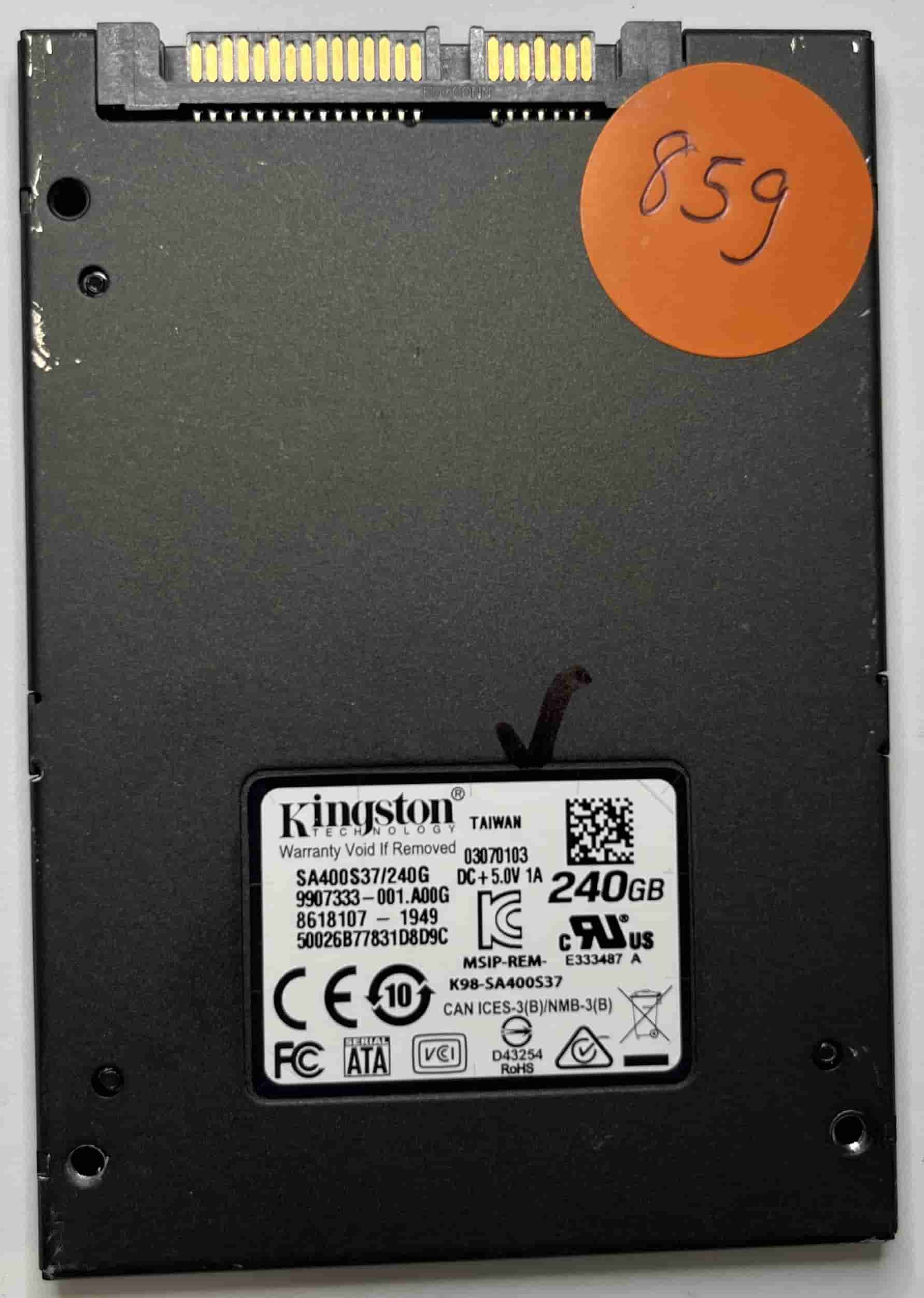 KINGSTON SA400S37240G (859) SSD for Sale