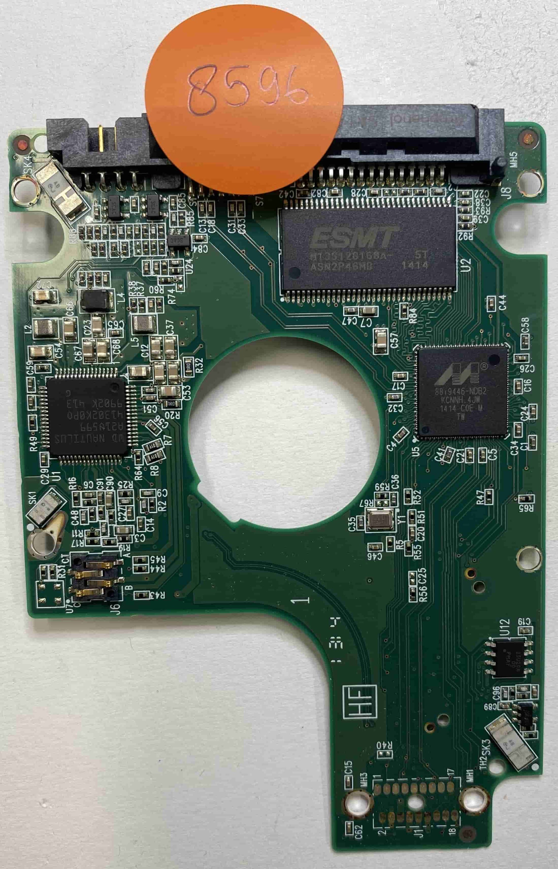 Western Digital WD10JPVX-08JC3T5 2060771960-000 REV A  PCB for Sale