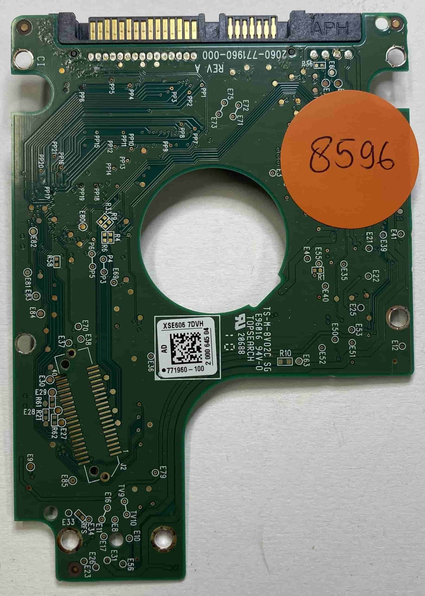 Western Digital WD10JPVX-08JC3T5 2060771960-000 REV A  PCB for Sale