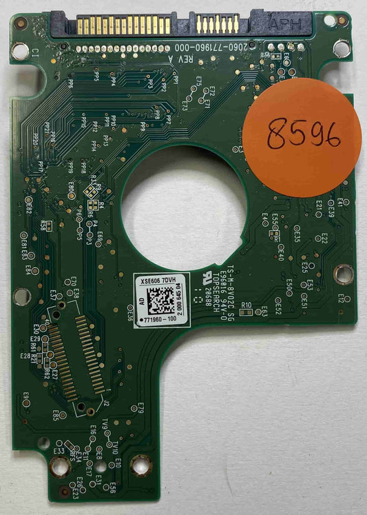 Western Digital WD10JPVX-08JC3T5 2060771960-000 REV A  PCB for Sale