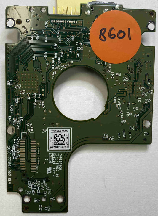 Western Digital WD10JMVW-11S5XS0 2060-771801-002 REV A  PCB for Sale