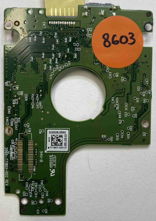 Western Digital WD10JMVW-11S5XS0 2060-771801-002 REV A  PCB for Sale