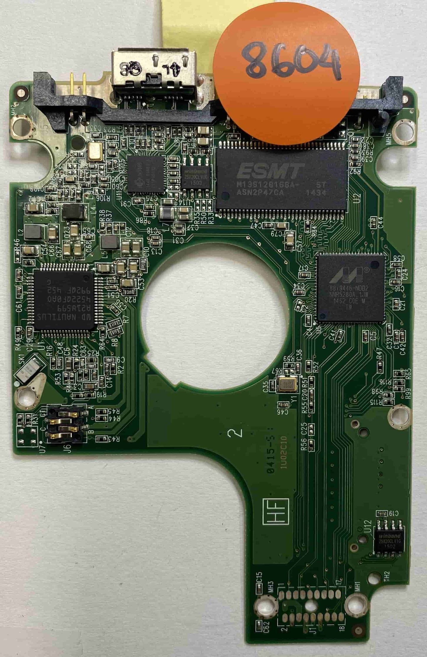 Western Digital WD10JMVW-11AJGS2 2060-771961-001 REV B  PCB for Sale
