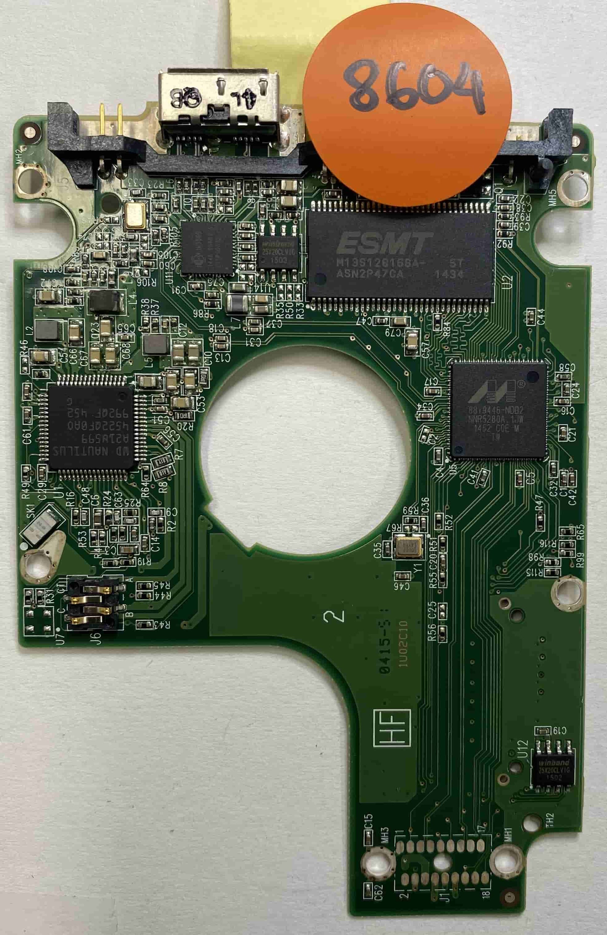 Western Digital WD10JMVW-11AJGS2 2060-771961-001 REV B  PCB for Sale