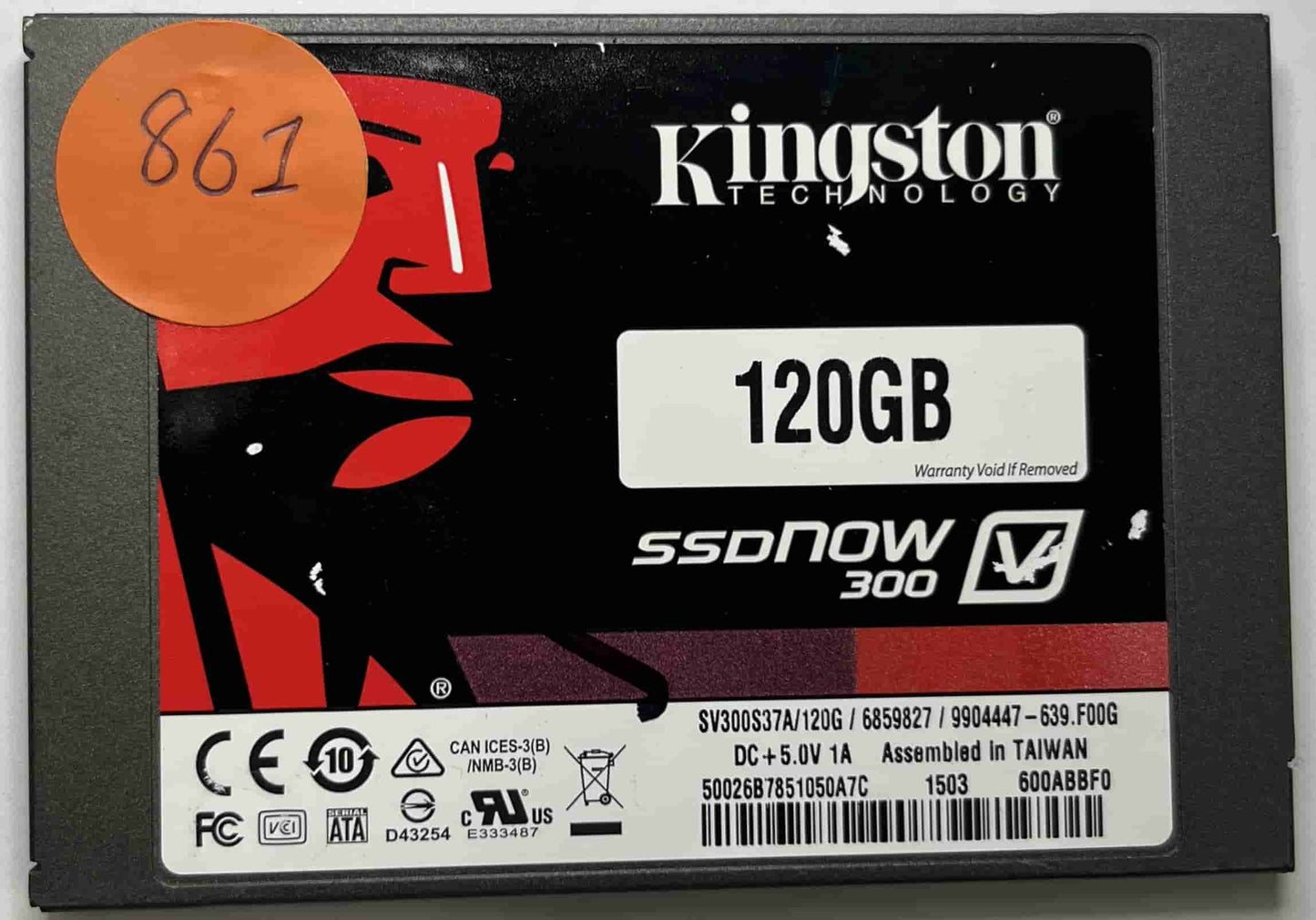 KINGSTON SV300S37A120G (861) SSD for Sale