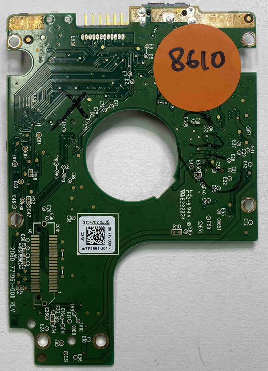 Western Digital WD5000BMVW-11AJGS2 2060-771961-001 REV B  PCB for Sale