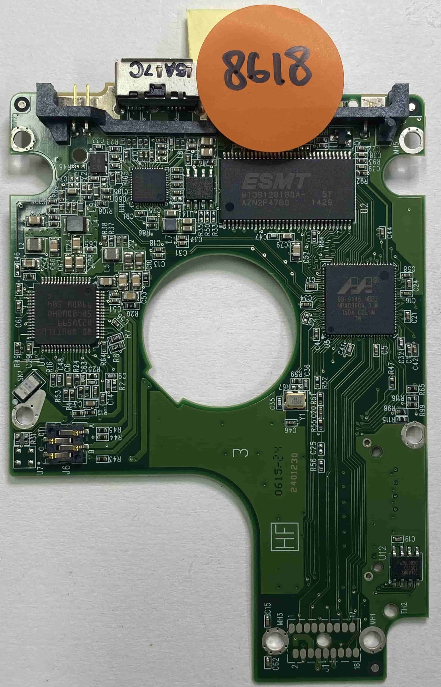 Western Digital WD10JMVW-11AJGS1 2060-771961-001 REV B  PCB for Sale