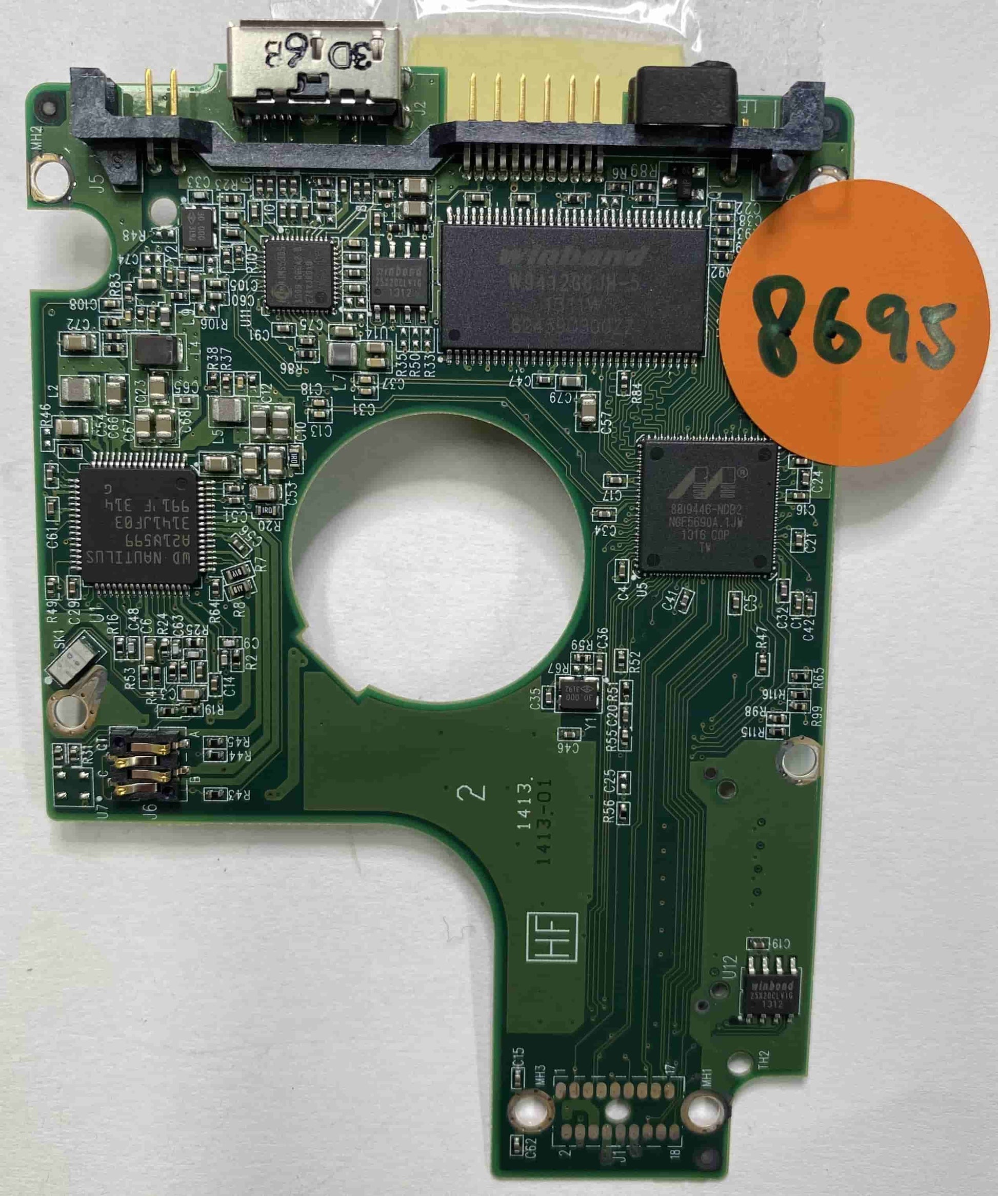 Western Digital WD20NMVW-11AV3S4 2060-771961-000 REV P1  PCB for Sale