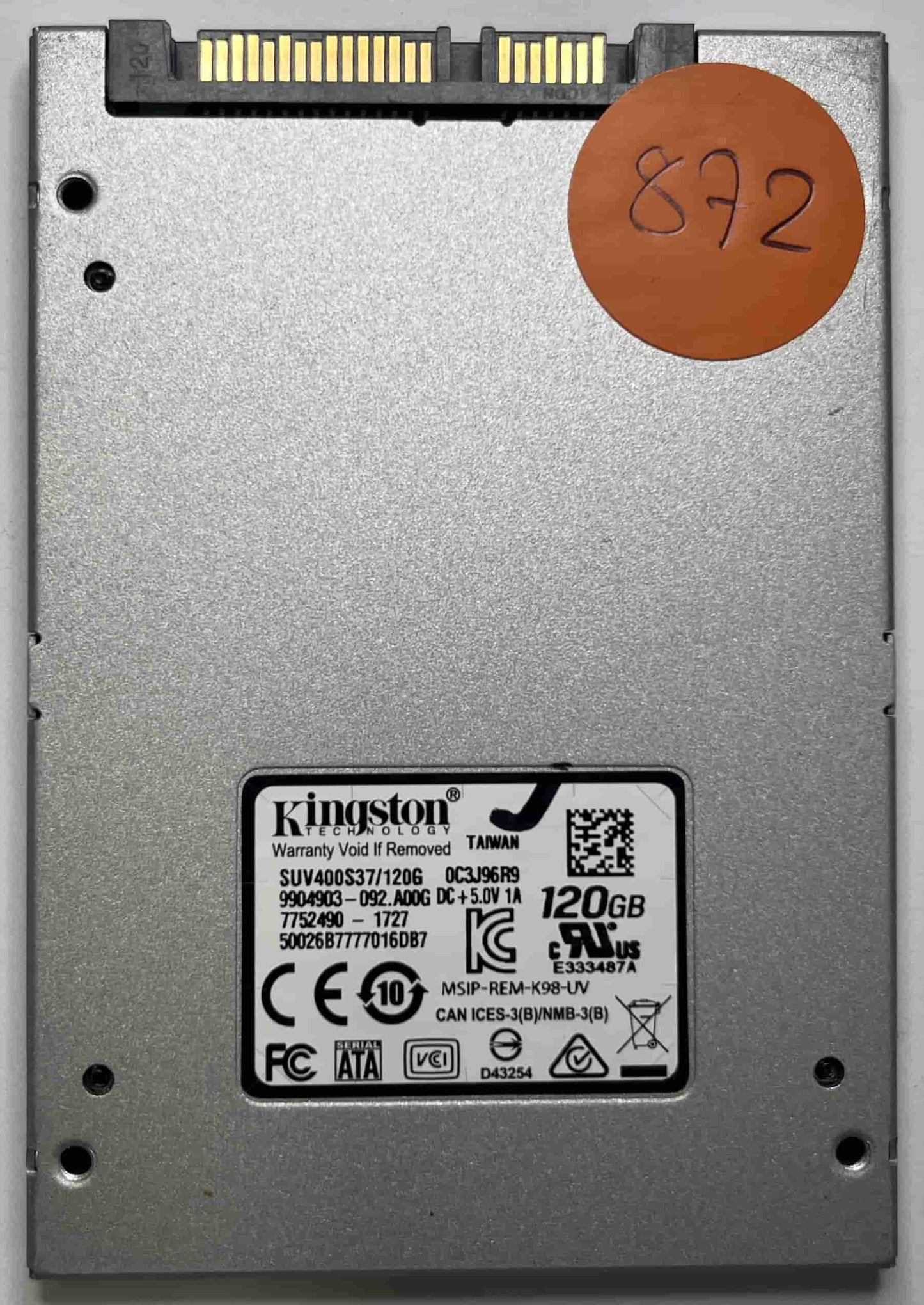 KINGSTON SUV400S37120G (872) SSD for Sale