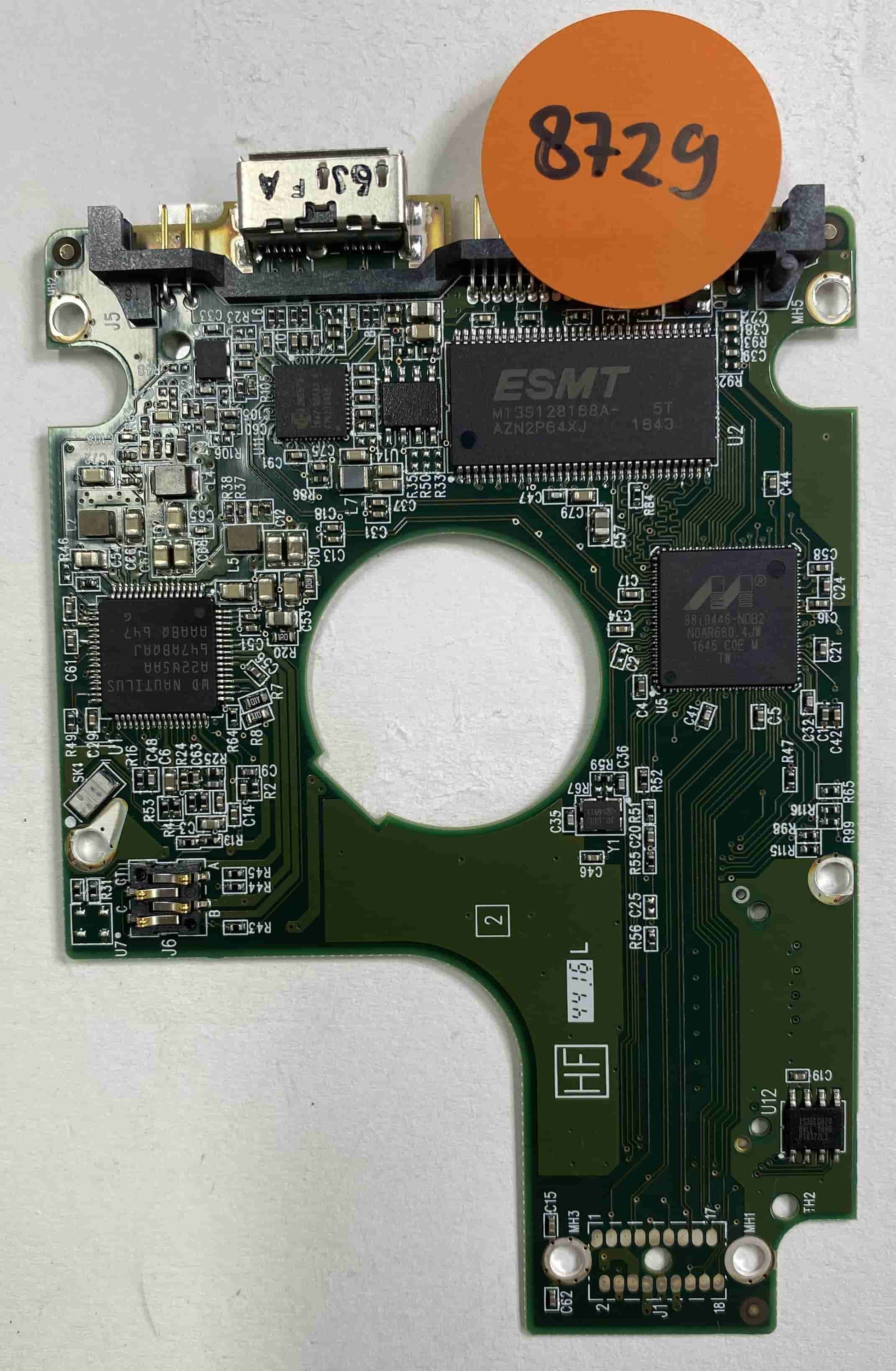 Western Digital WD10JMVW-11AJGS4 2060-771961-001 REV B  PCB for Sale