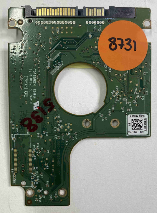 Western Digital WD5000BPVT-24HXZT3 2060-771820-000 REV A  PCB for Sale