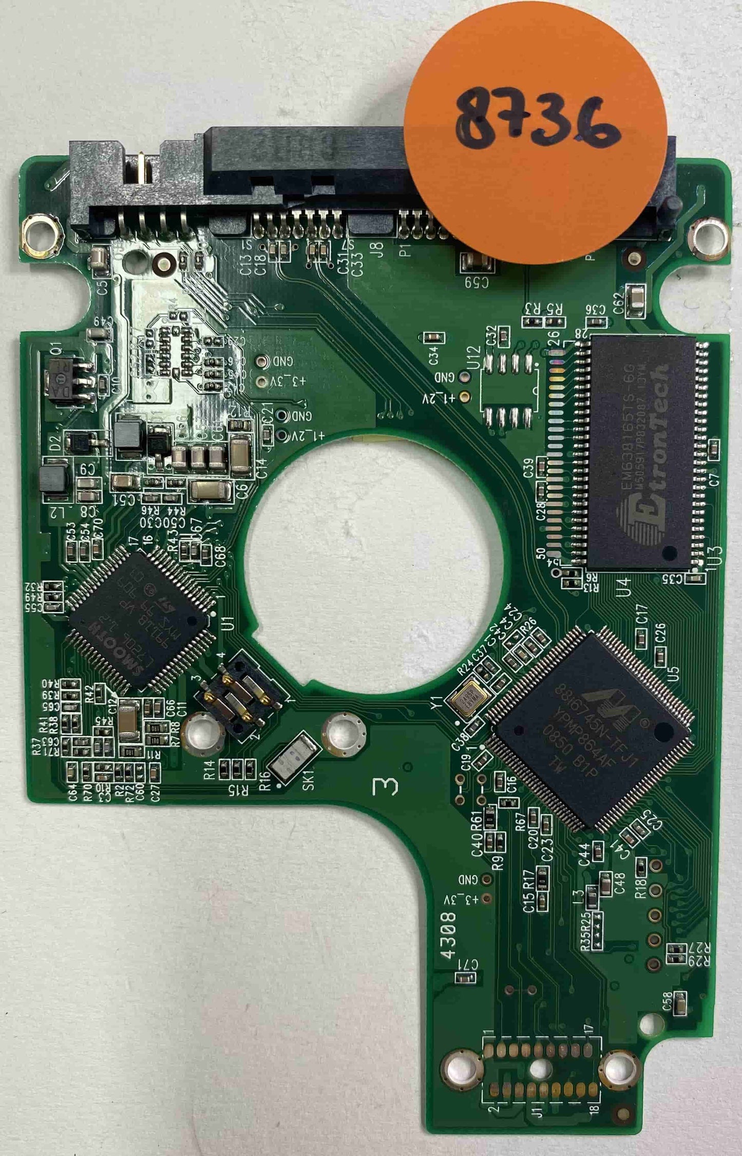 Western Digital WD2500BEVT-00ZCT0 2060-701499-005 REV P1  PCB for Sale