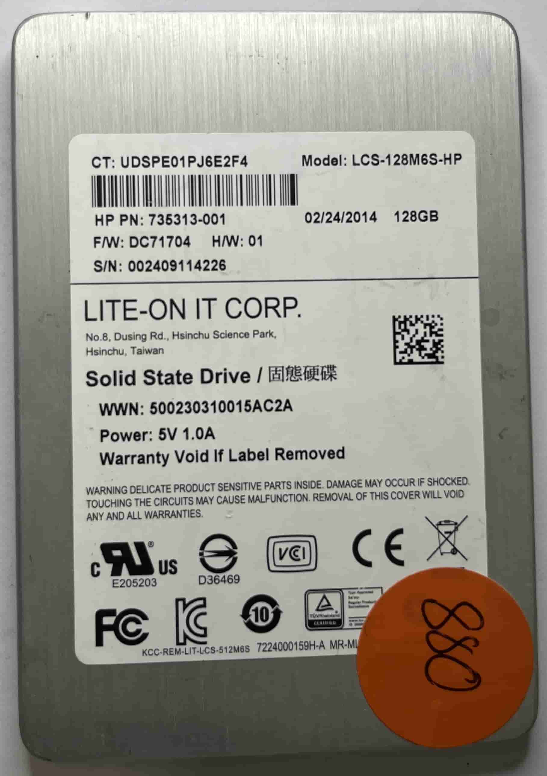 LITEONIT LCS-128M6S-HP (880) SSD for Sale