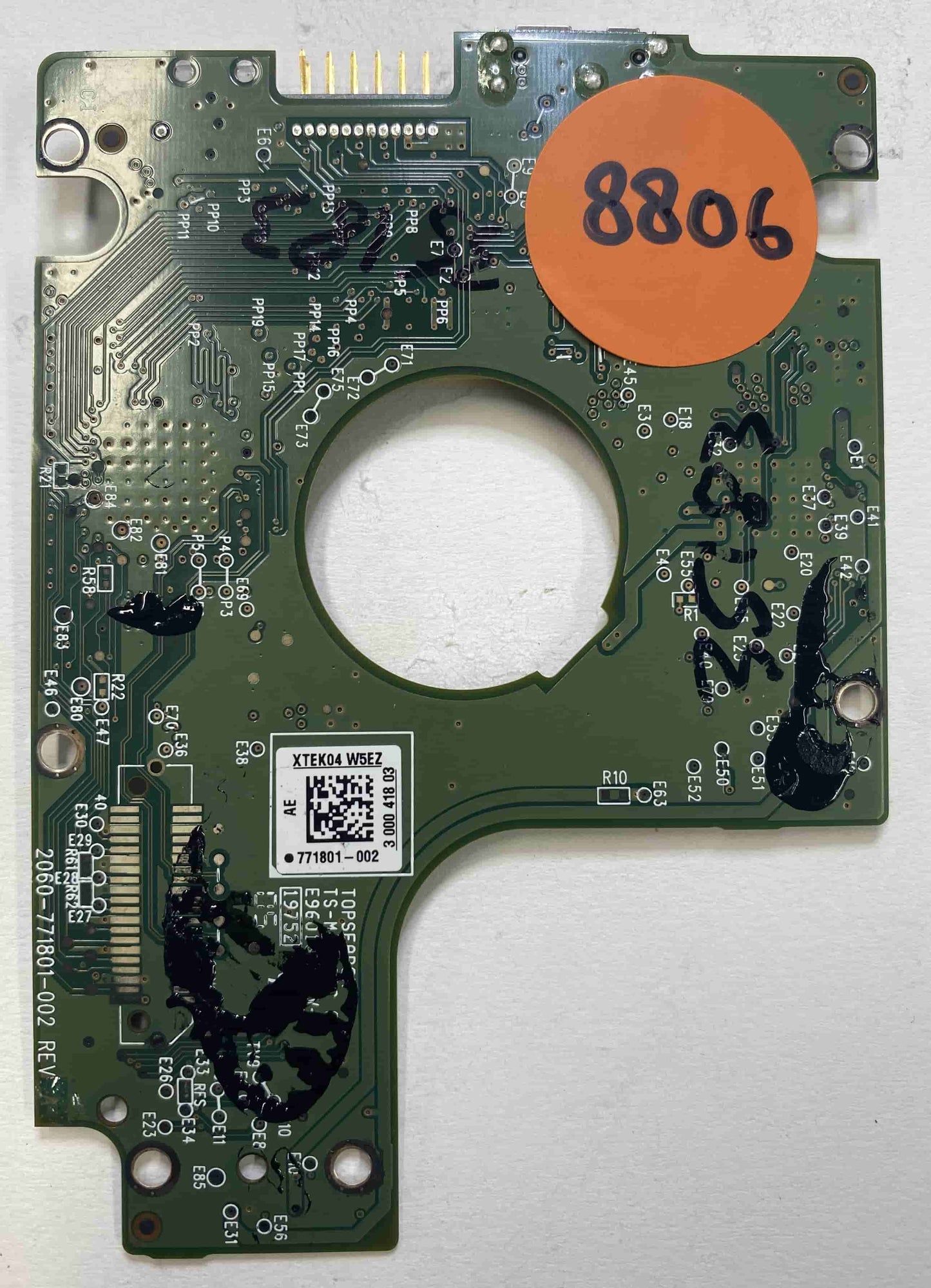 Western Digital WD10JMVW-11S5XS0 2060-771801-002 REV A  PCB for Sale