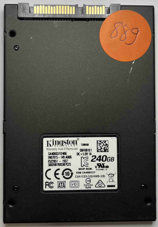 KINGSTON SA400S37240G (889) SSD for Sale