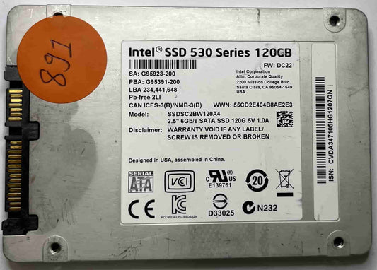 INTEL SSDSC2BW120A4 (891) SSD for Sale