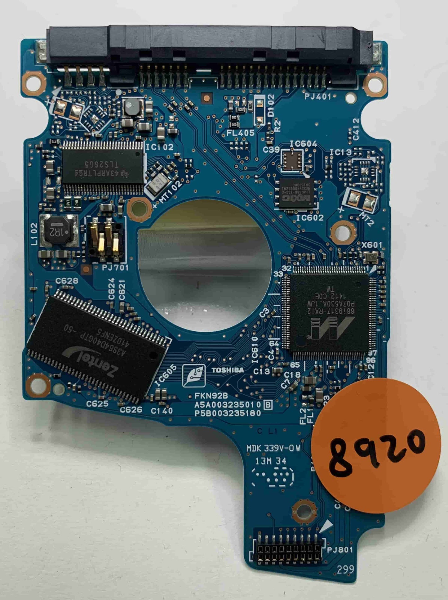 Toshiba MQ01ABB200 G03235C  PCB for Sale