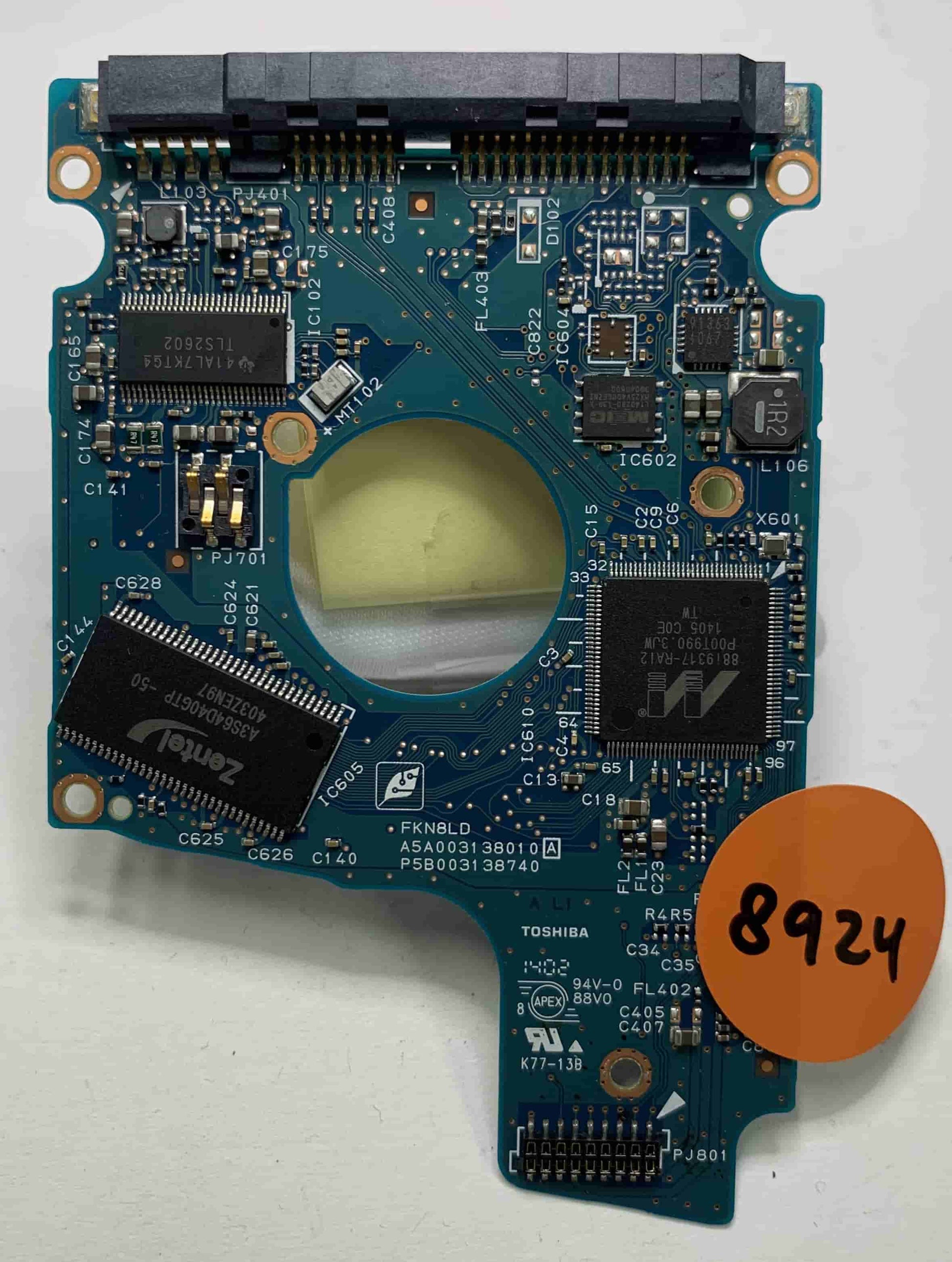 Toshiba MQ01ABD100 G003138A  PCB for Sale