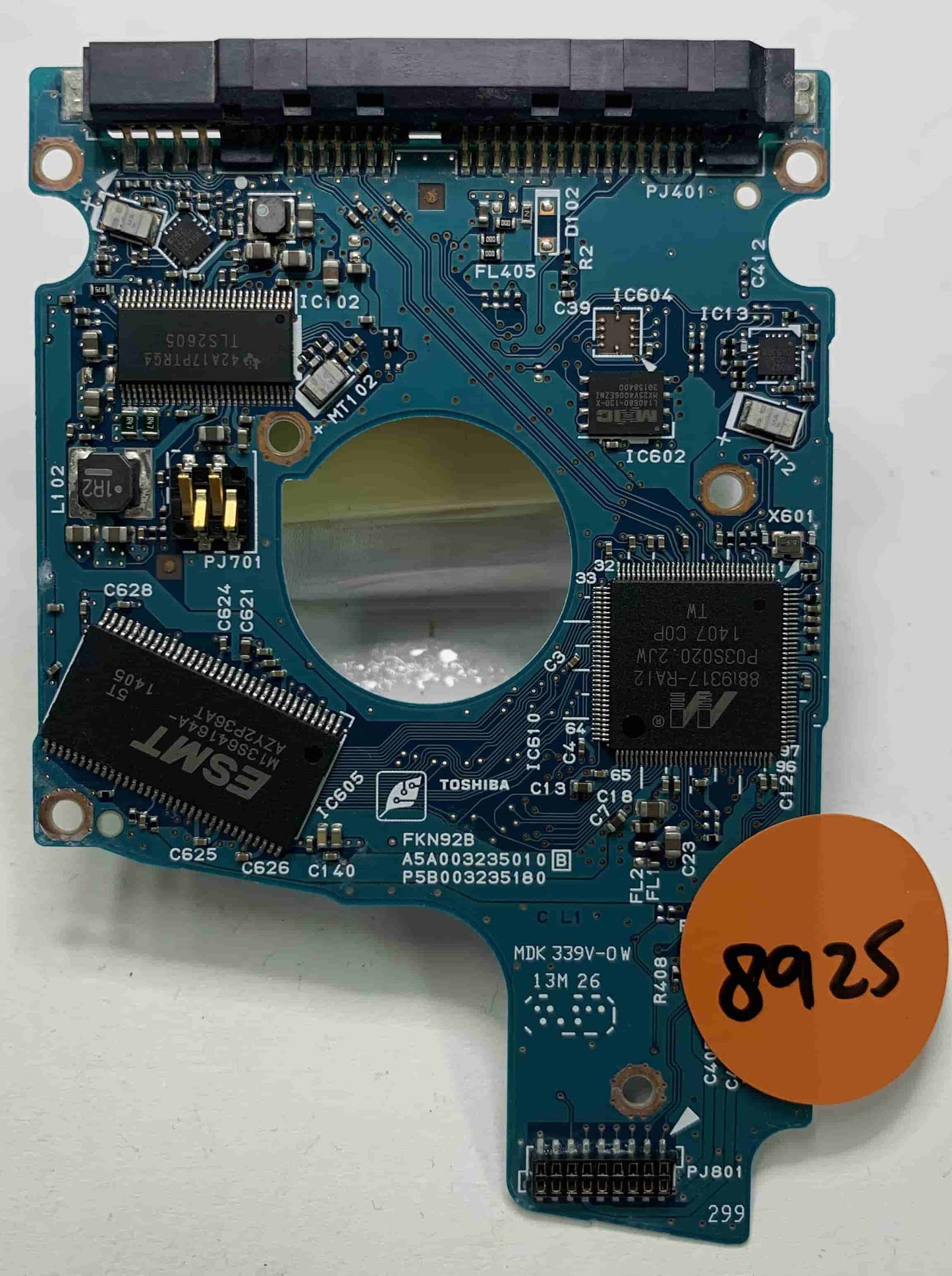 Toshiba MQ01ABD100 G03235C  PCB for Sale