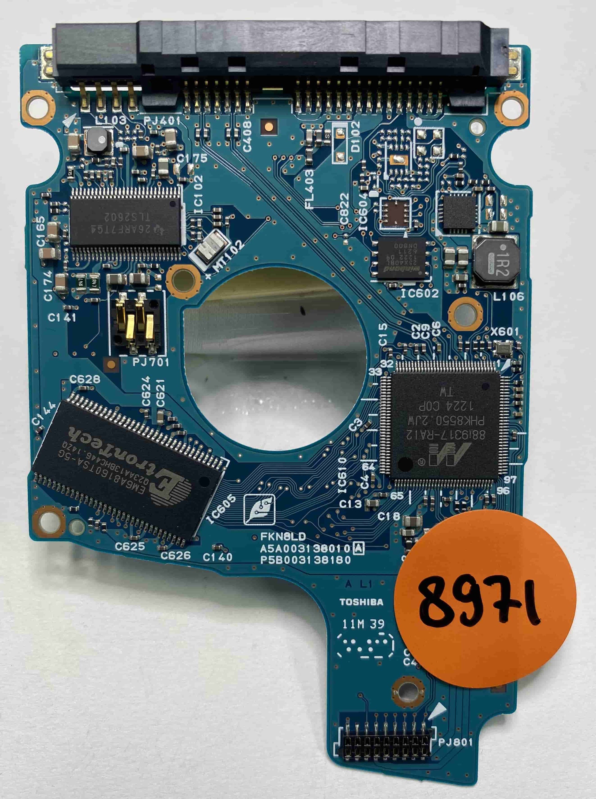 Toshiba MQ01ABD100 G003138A  PCB for Sale