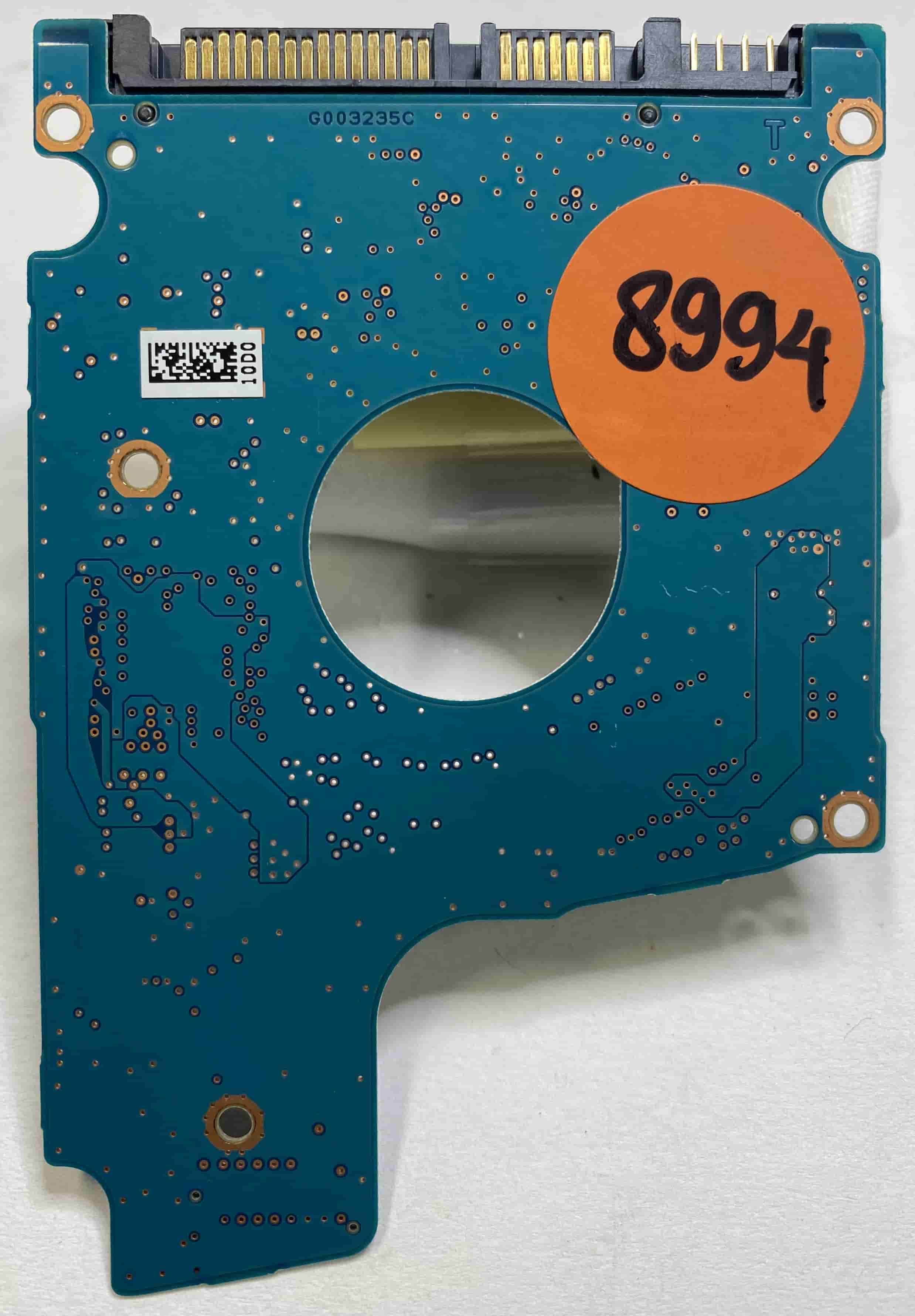 PCB G003235C - Toshiba MQ01ABF032 - HDKCB07E0A02 T - AA01/AM001J - 320 PCB G003235C - Toshiba MQ01ABF032 - HDKCB07E0A02 T - AA01/AM001J - 320