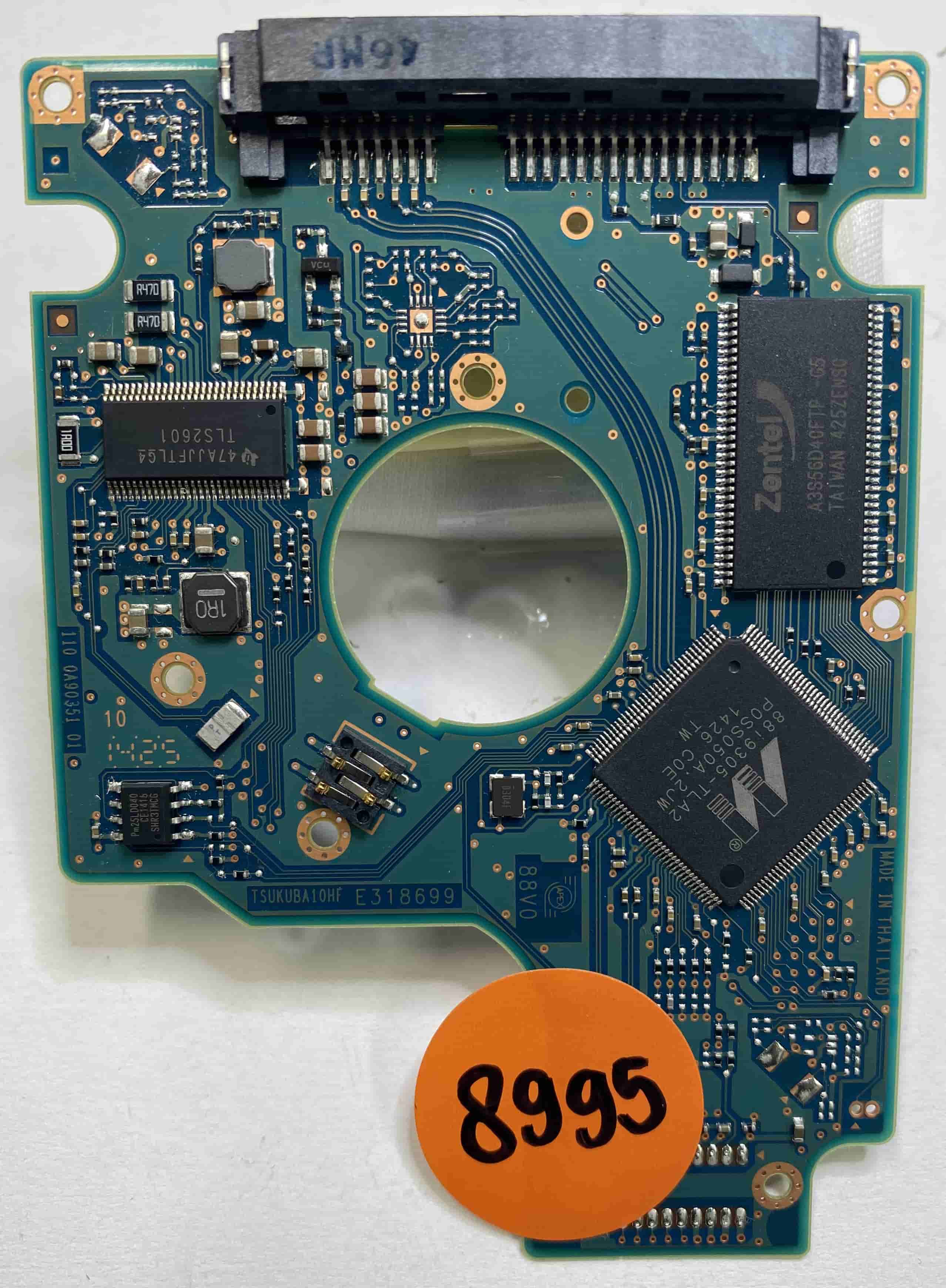 PCB 101597 110 0A90233 01 HITACHI HDS721075CLA332 3GH HR 01 590657-002