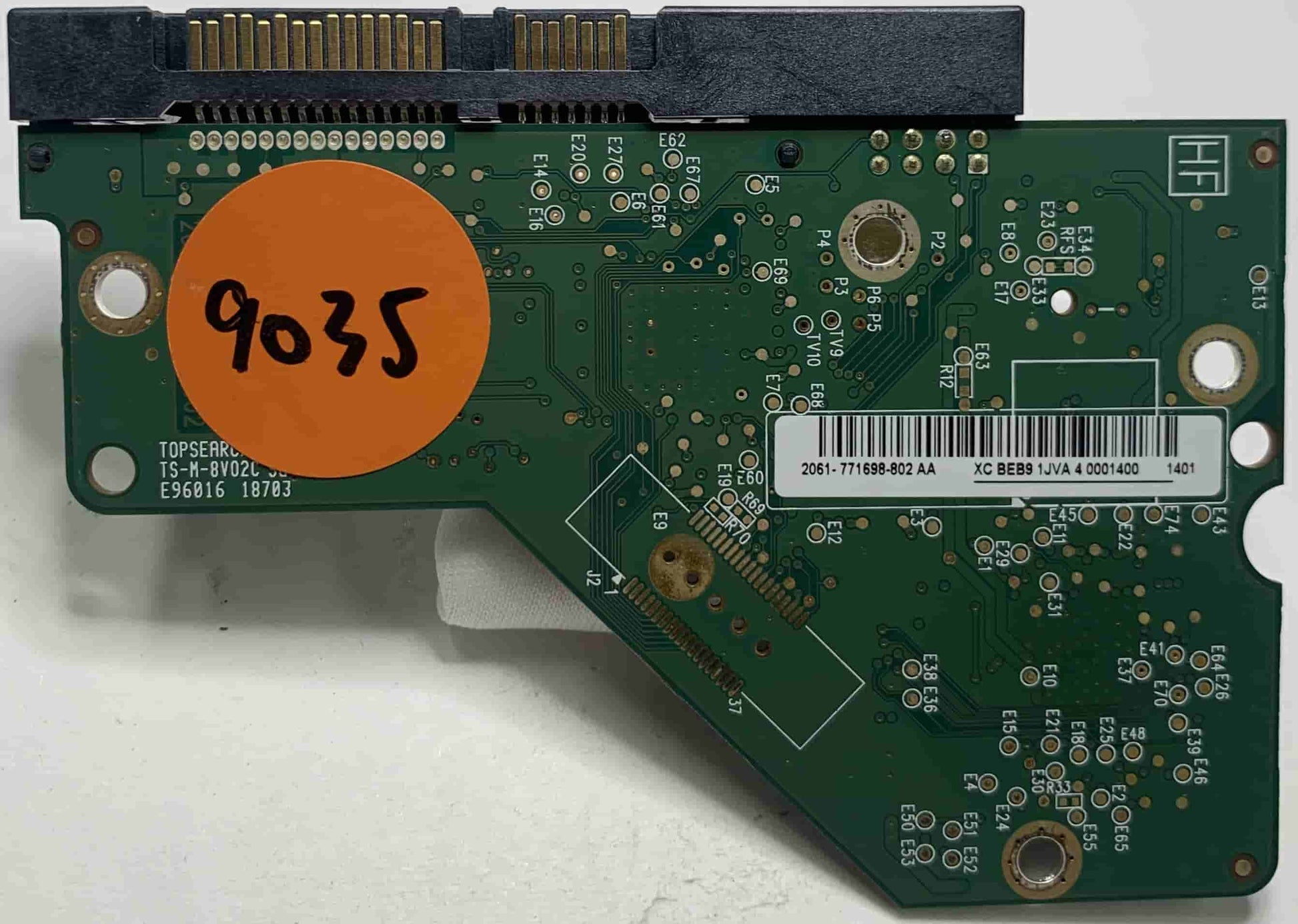 Western Digital WD30EZRX-00MMMB0 2060-771698-002 REV A  PCB for Sale