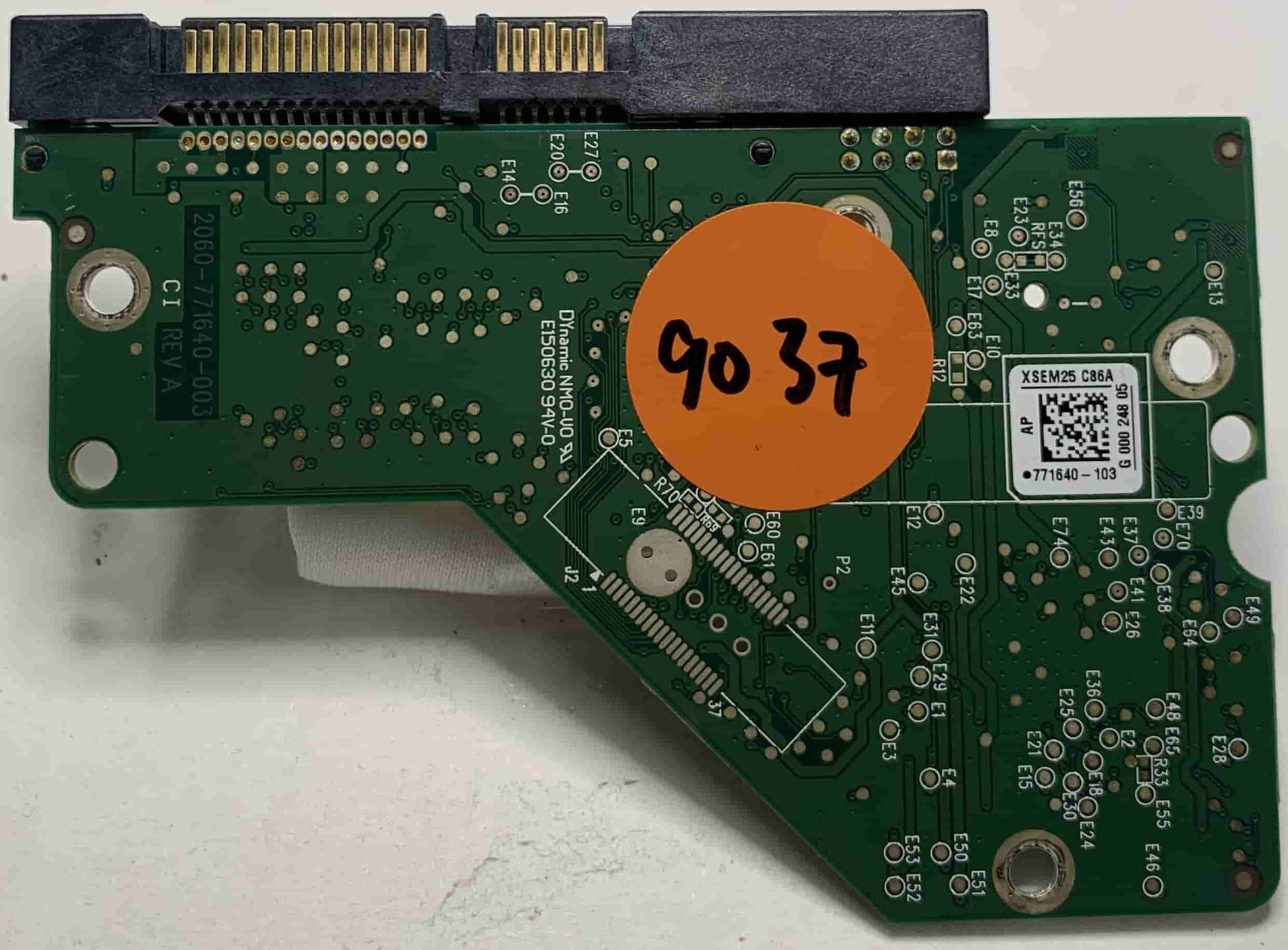 PCB 102718 2060-771640-003 REV A WESTERN WD5000AAKX-08U6AA0 771640 PCB 102718 2060-771640-003 REV A WESTERN WD5000AAKX-08U6AA0 771640