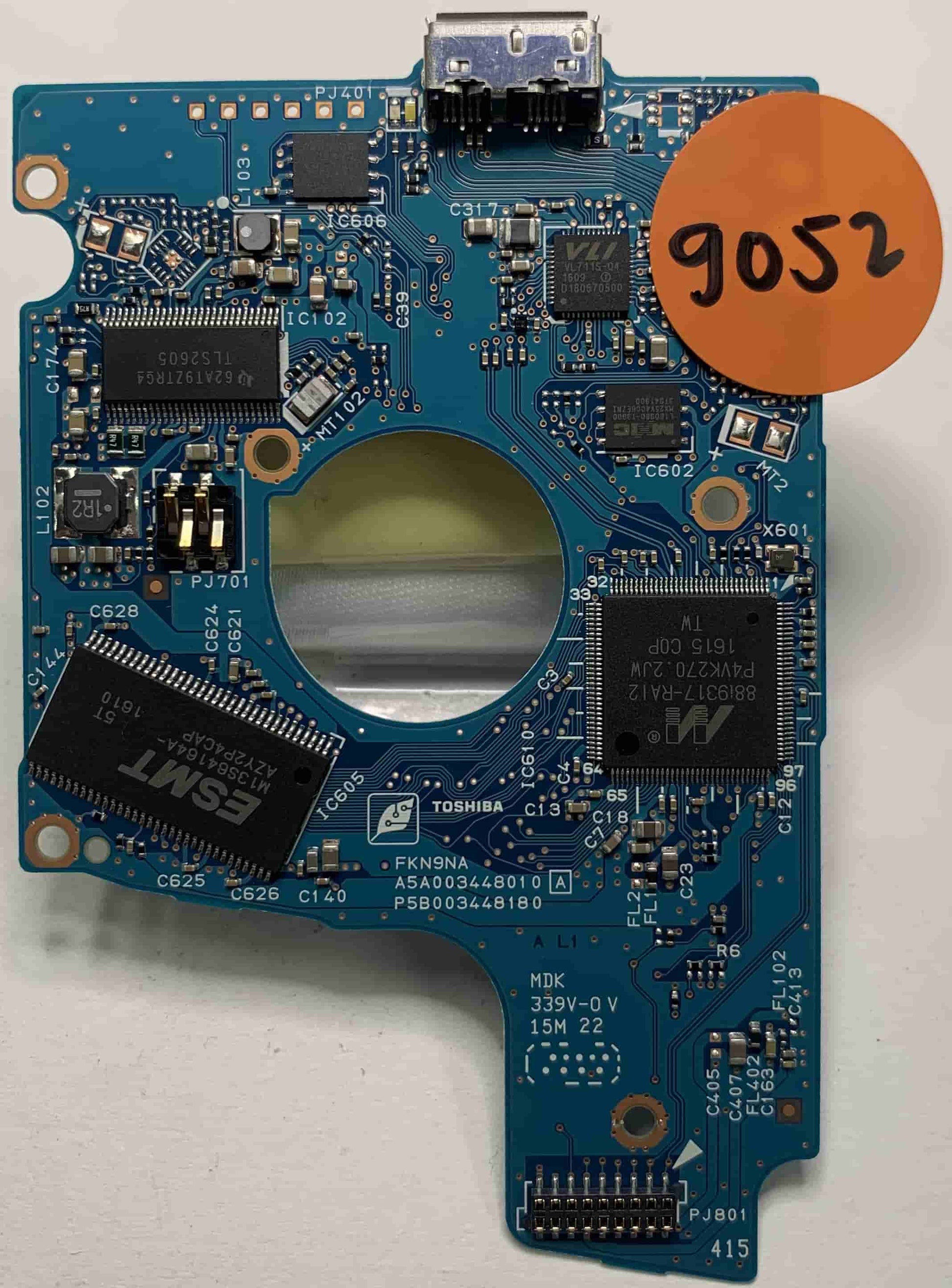 Toshiba MQ01UBD100 G3446A  PCB for Sale