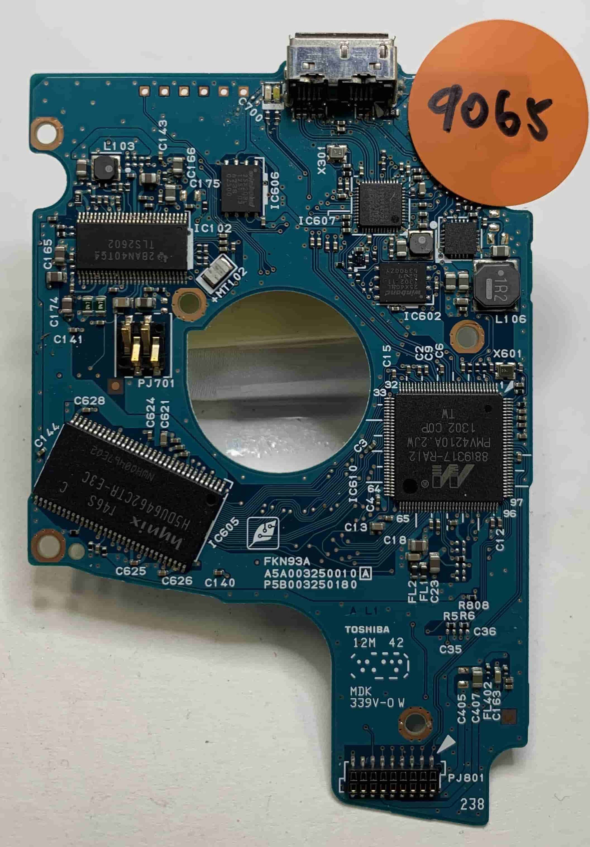 Toshiba MQ01UBD100 G003250A  PCB for Sale