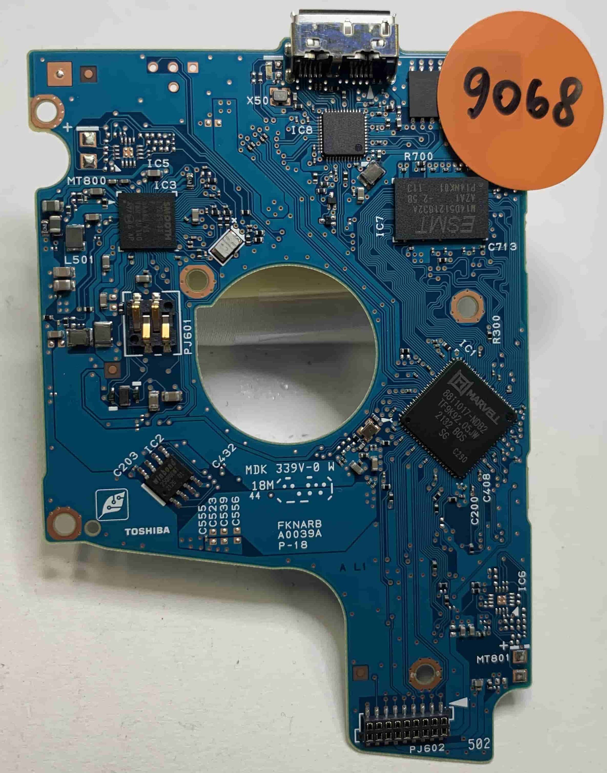 Toshiba MQ04UBF100 G0039A  PCB for Sale