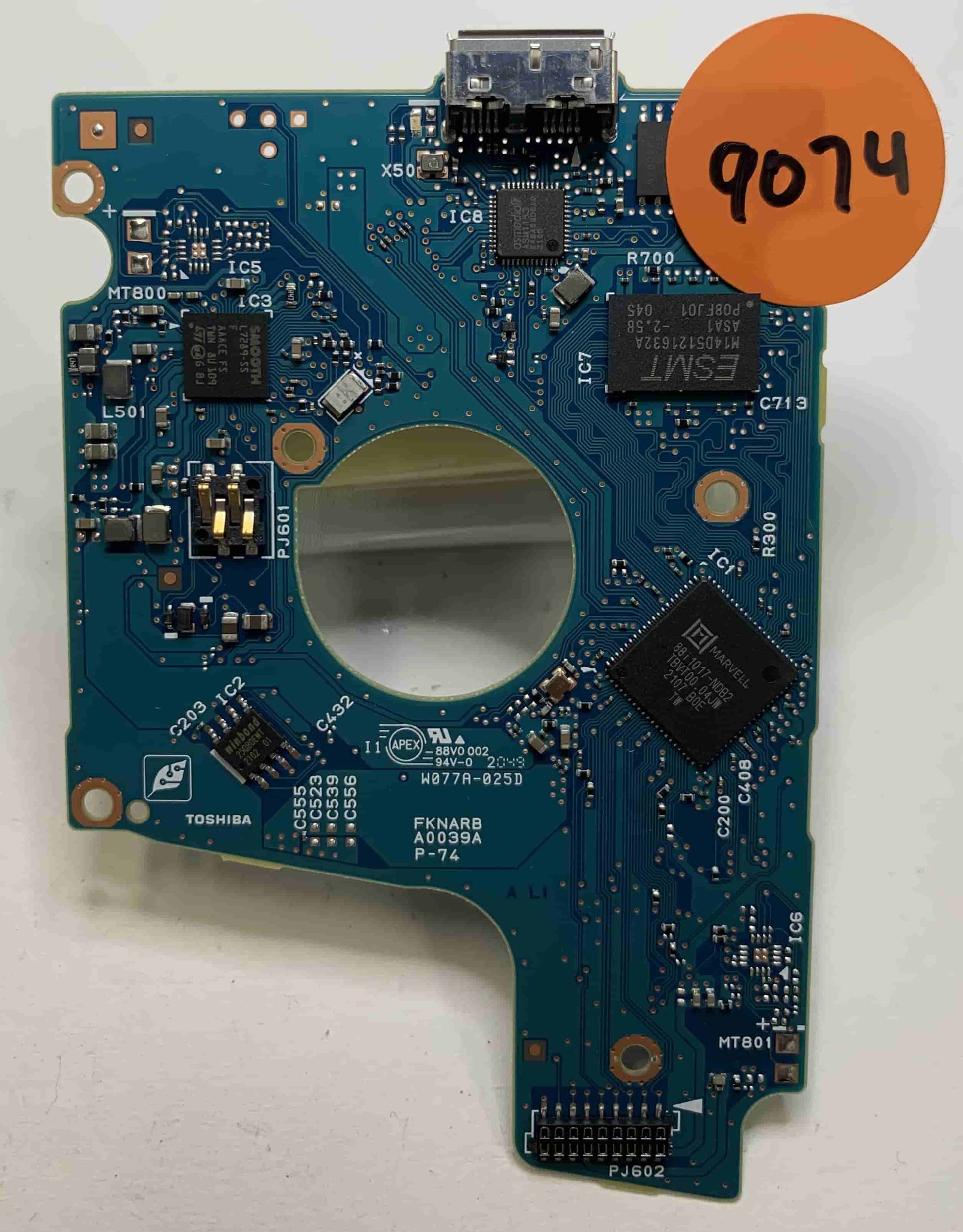 Toshiba MQ04UBF100 G0039A  PCB for Sale