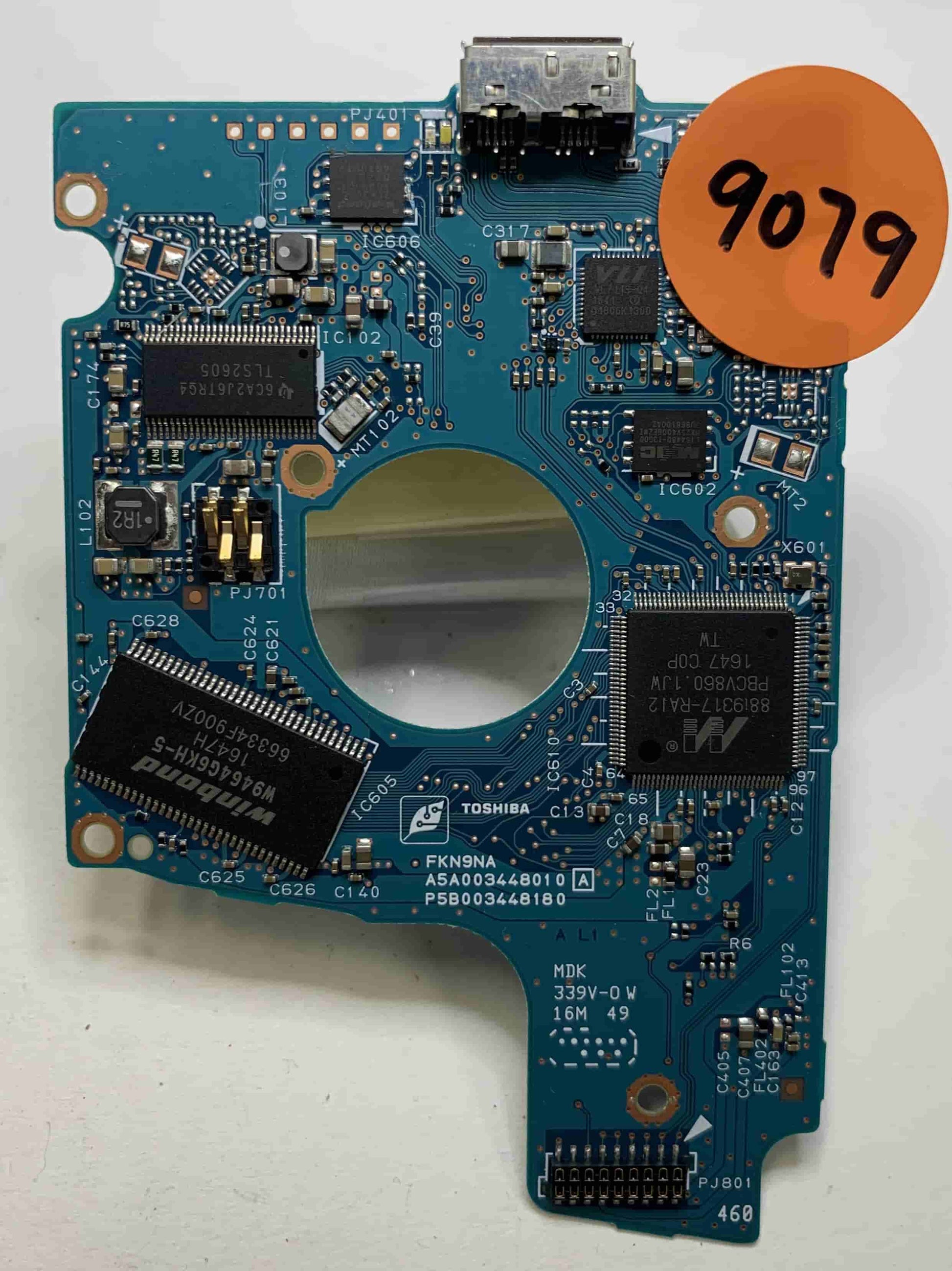 Toshiba MQ01UBD100 G3446A  PCB for Sale