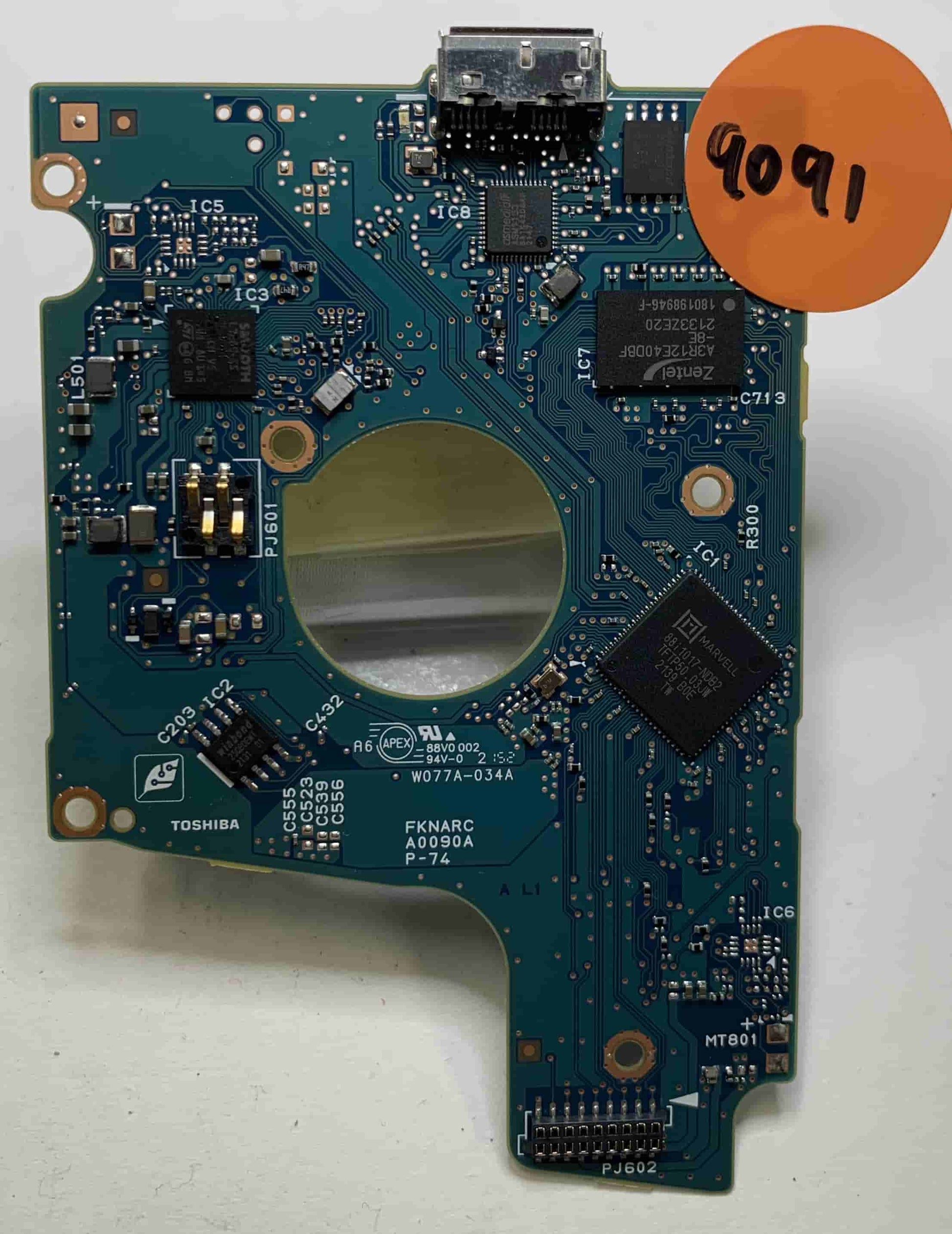 Toshiba MQ04UBD200 G0090A  PCB for Sale