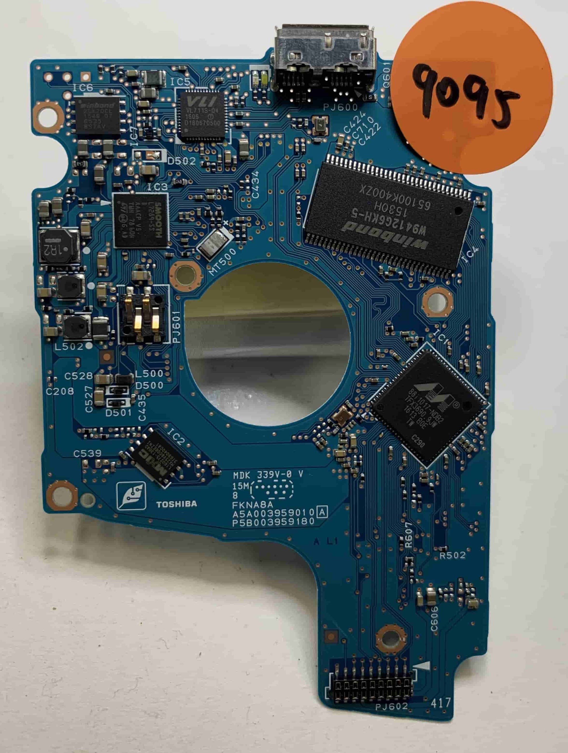 Toshiba MQ03UBB200 G3959A  PCB for Sale