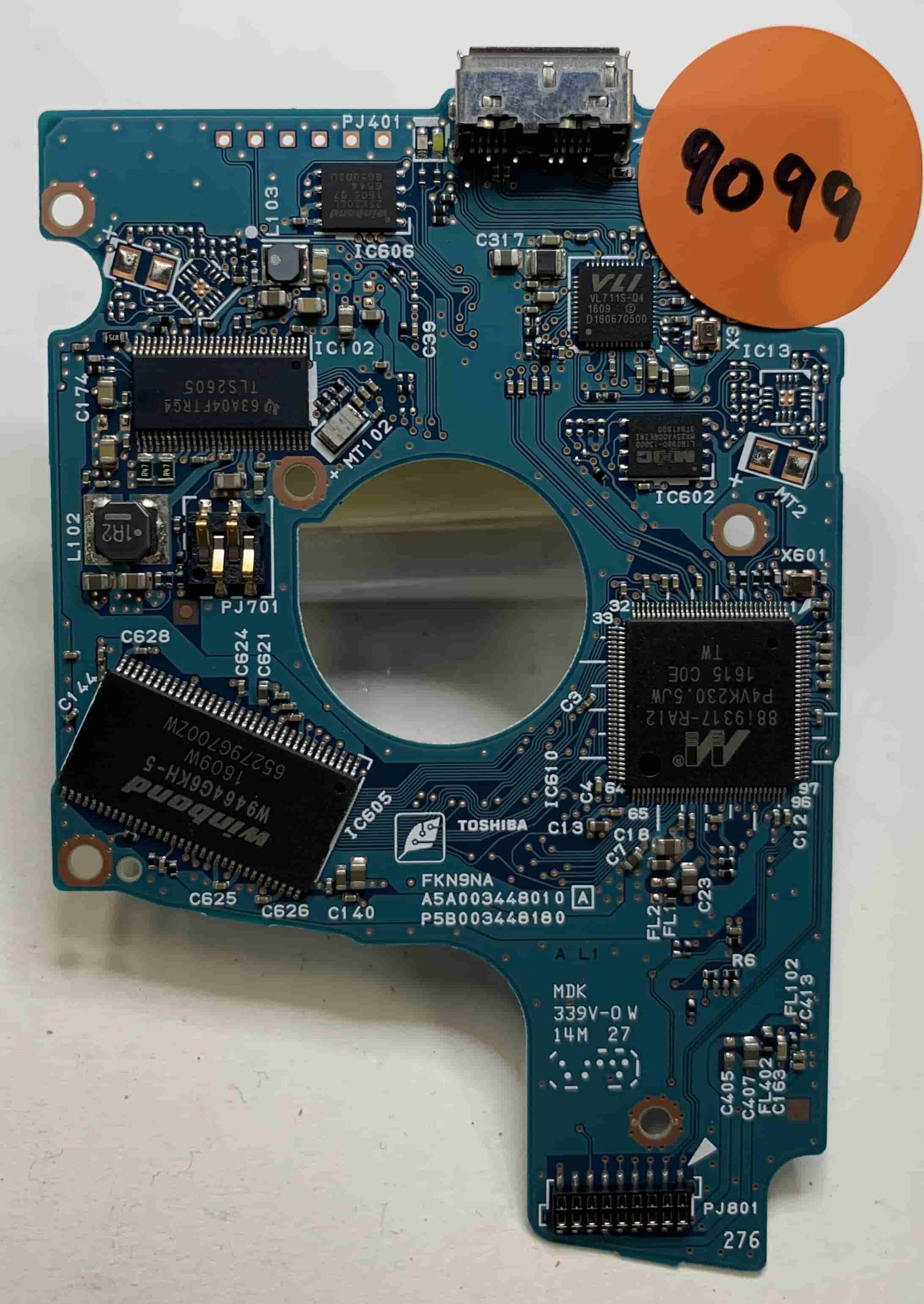 Toshiba MQ01UBD100 G3448A  PCB for Sale