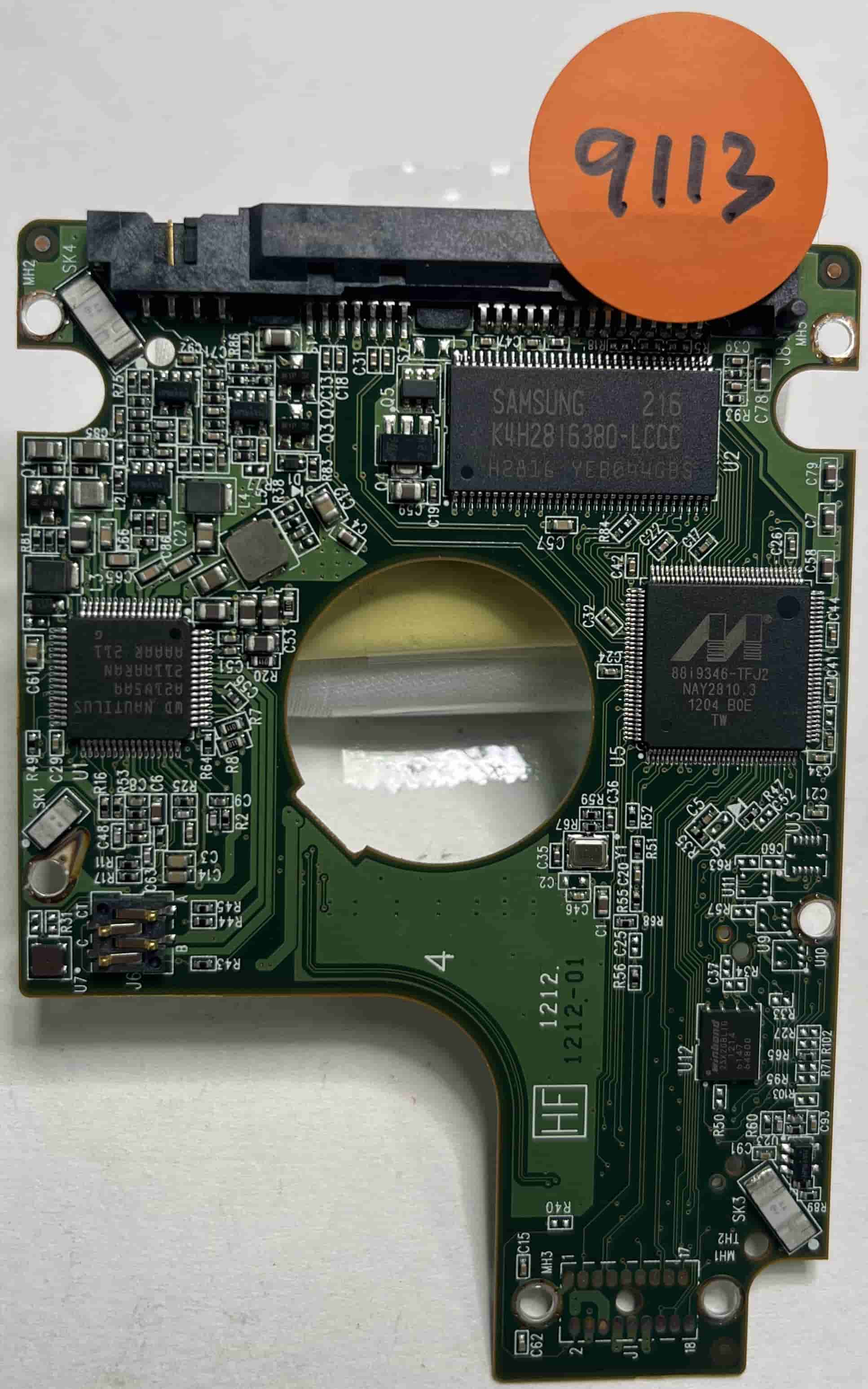 Western Digital WD10JPVT-00A1YT0 2060-771623-000 REV A  PCB for Sale