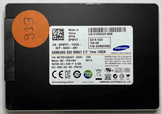 SAMSUNG MZ-7PD128D MZ7PD128HAFV-000D1 (913) SSD for Sale
