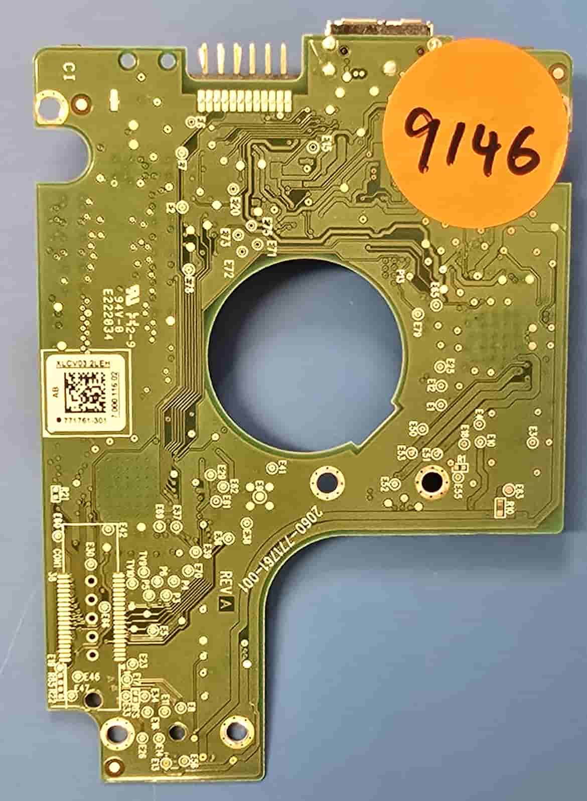 Western Digital WD5000BMVW-11AMCS2 2060-771761-001 REV A  PCB for Sale