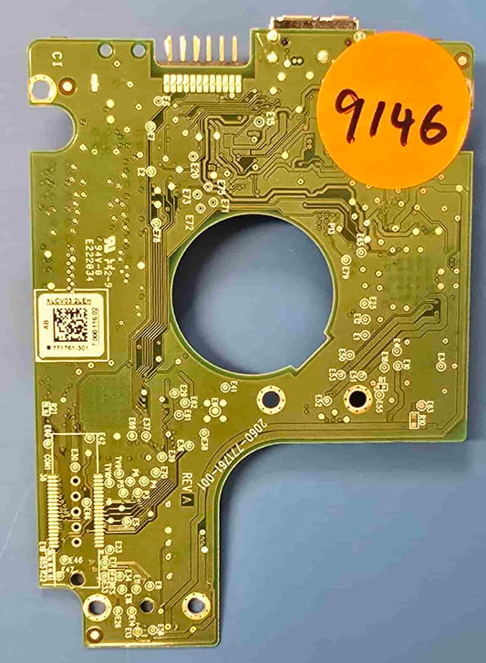 Western Digital WD5000BMVW-11AMCS2 2060-771761-001 REV A  PCB for Sale