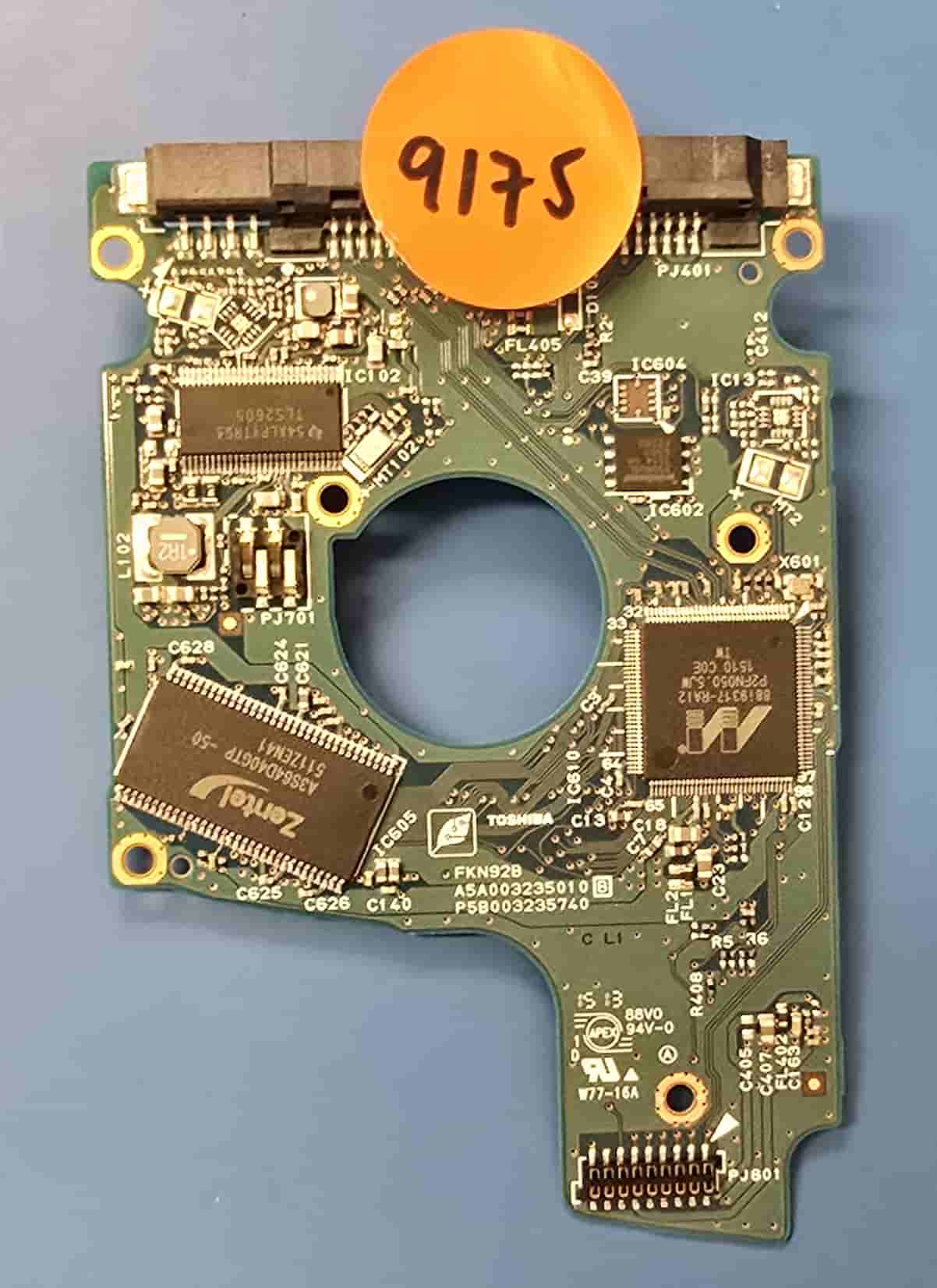 Toshiba MQ01ABD075 G003235C  PCB for Sale