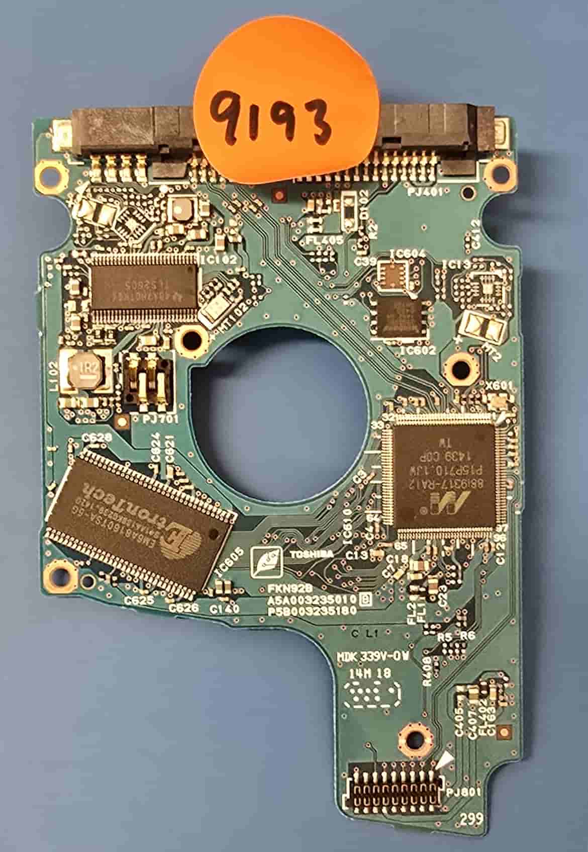 Toshiba MQ01ABD100 G003235C  PCB for Sale