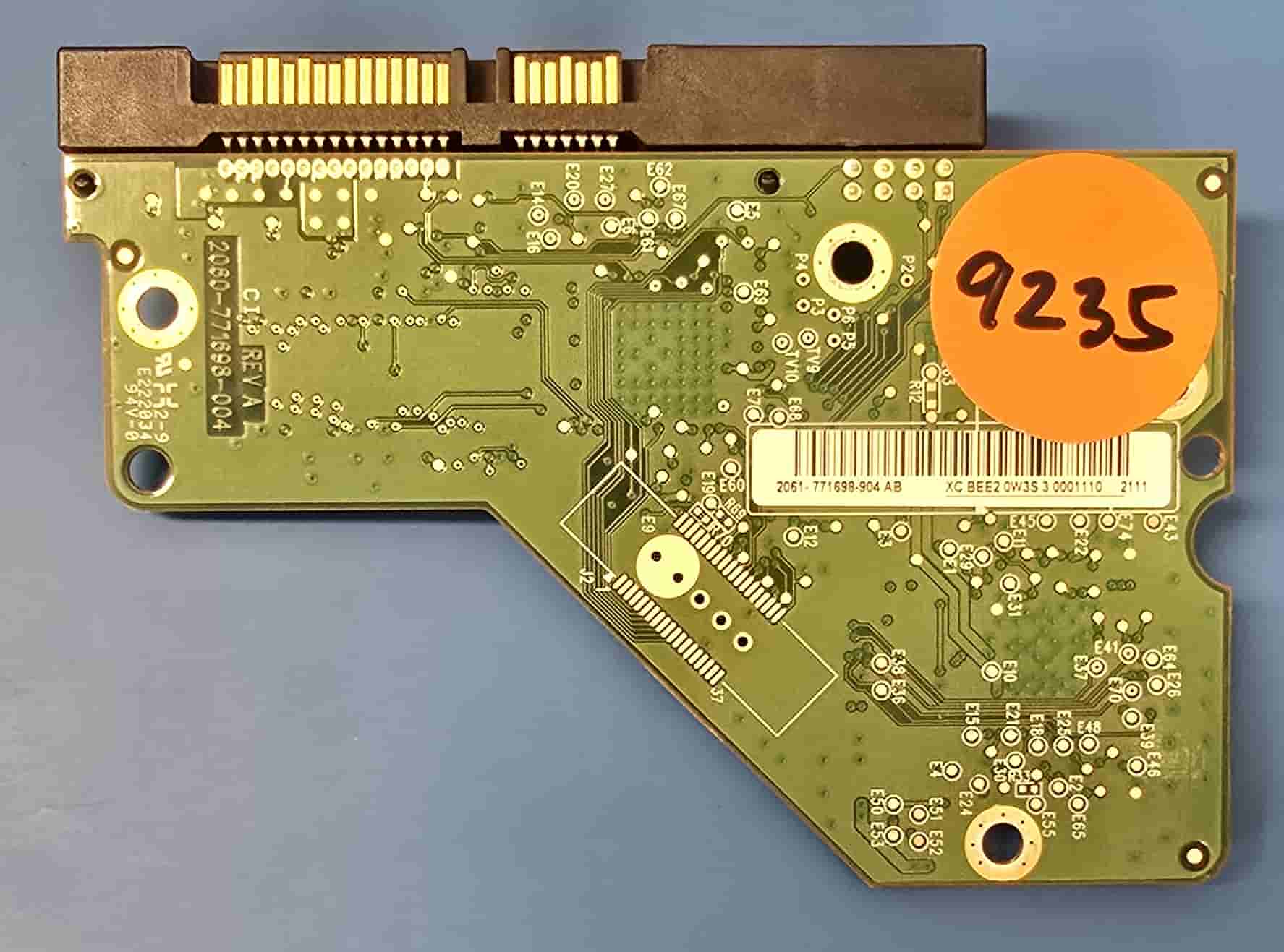 Western Digital WD30EZRX-00MMMB0 2060-771698-004 REV A  PCB for Sale